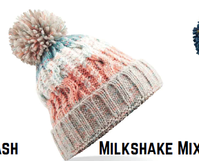 BOBBLE HAT - MILKSHAKE MIX