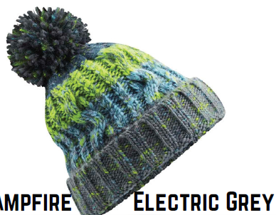 BOBBLE HAT - ELECTRIC GREY