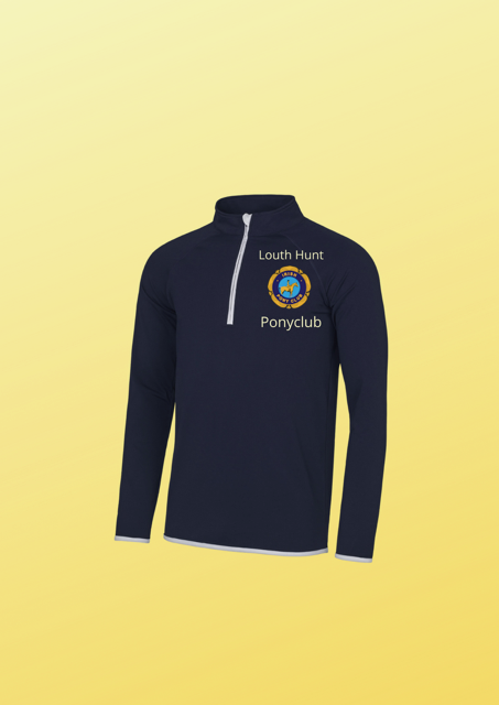Louth Hunt Pony Club Quarter Zip Top