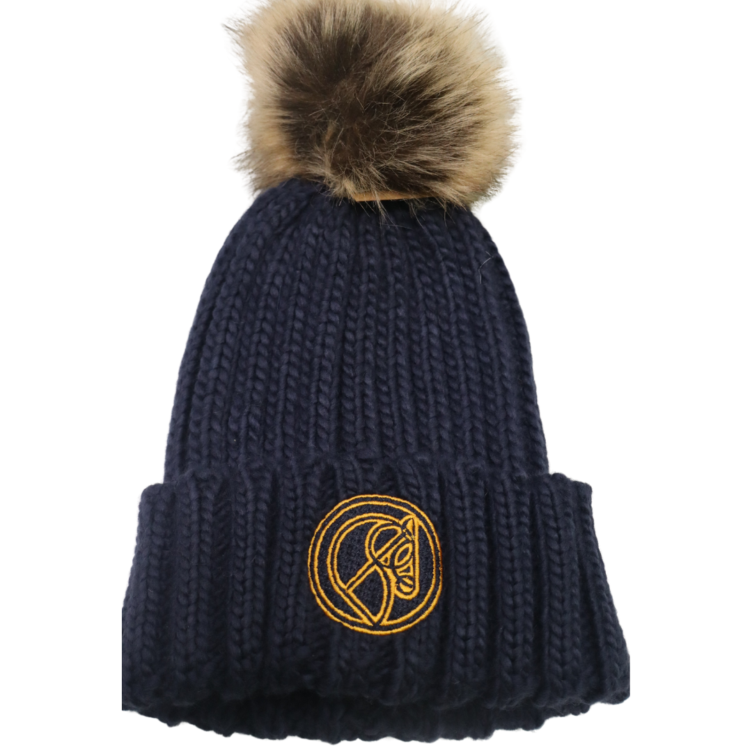 Treo Eile Ribbed Beanie - Navy