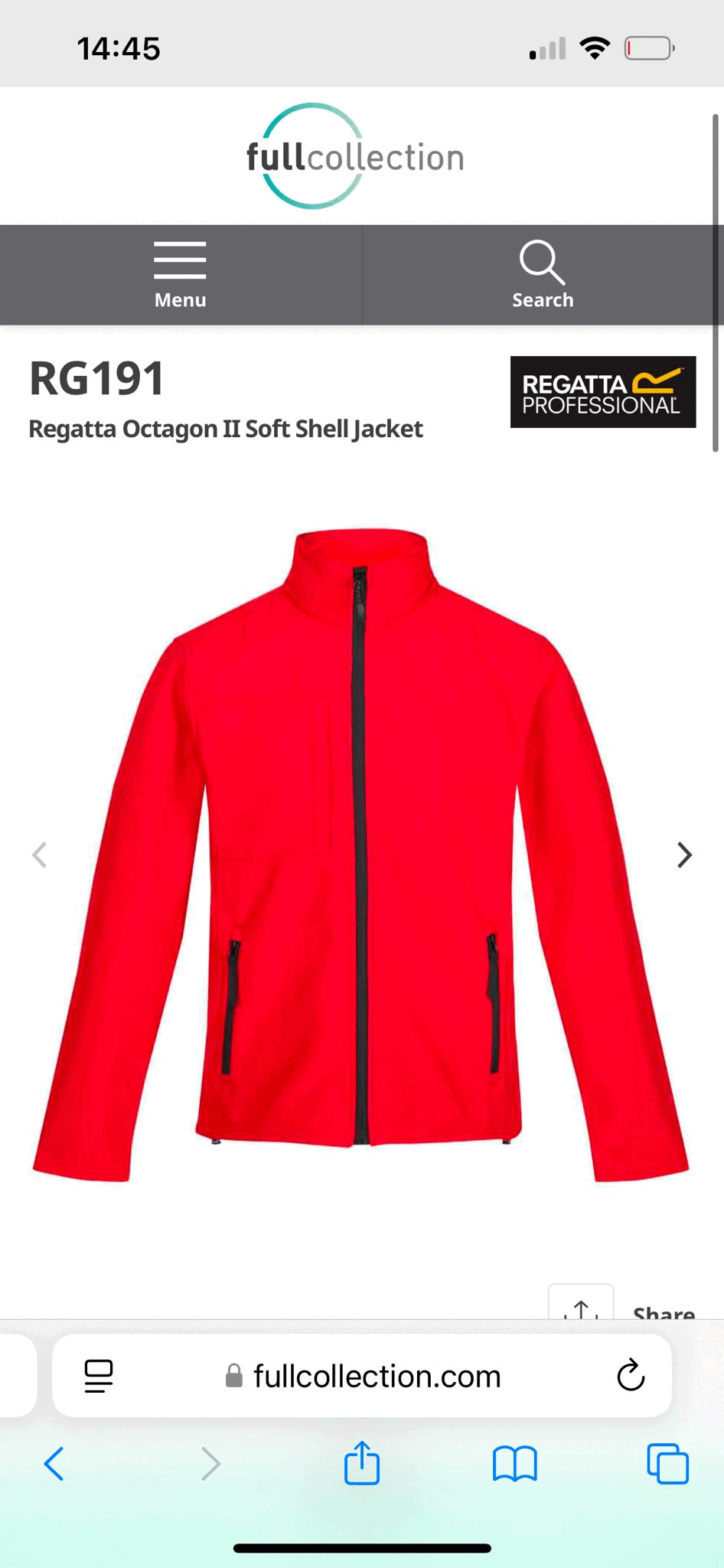 regatta Octagon softshell