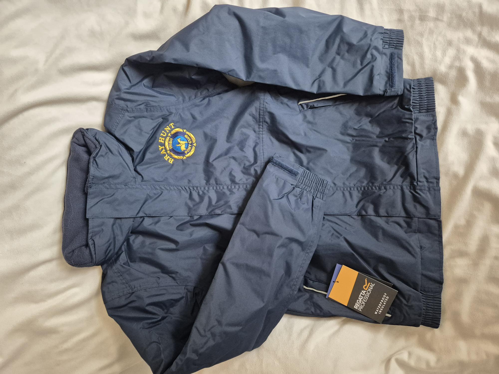 Navy Regatta Logo Jacket