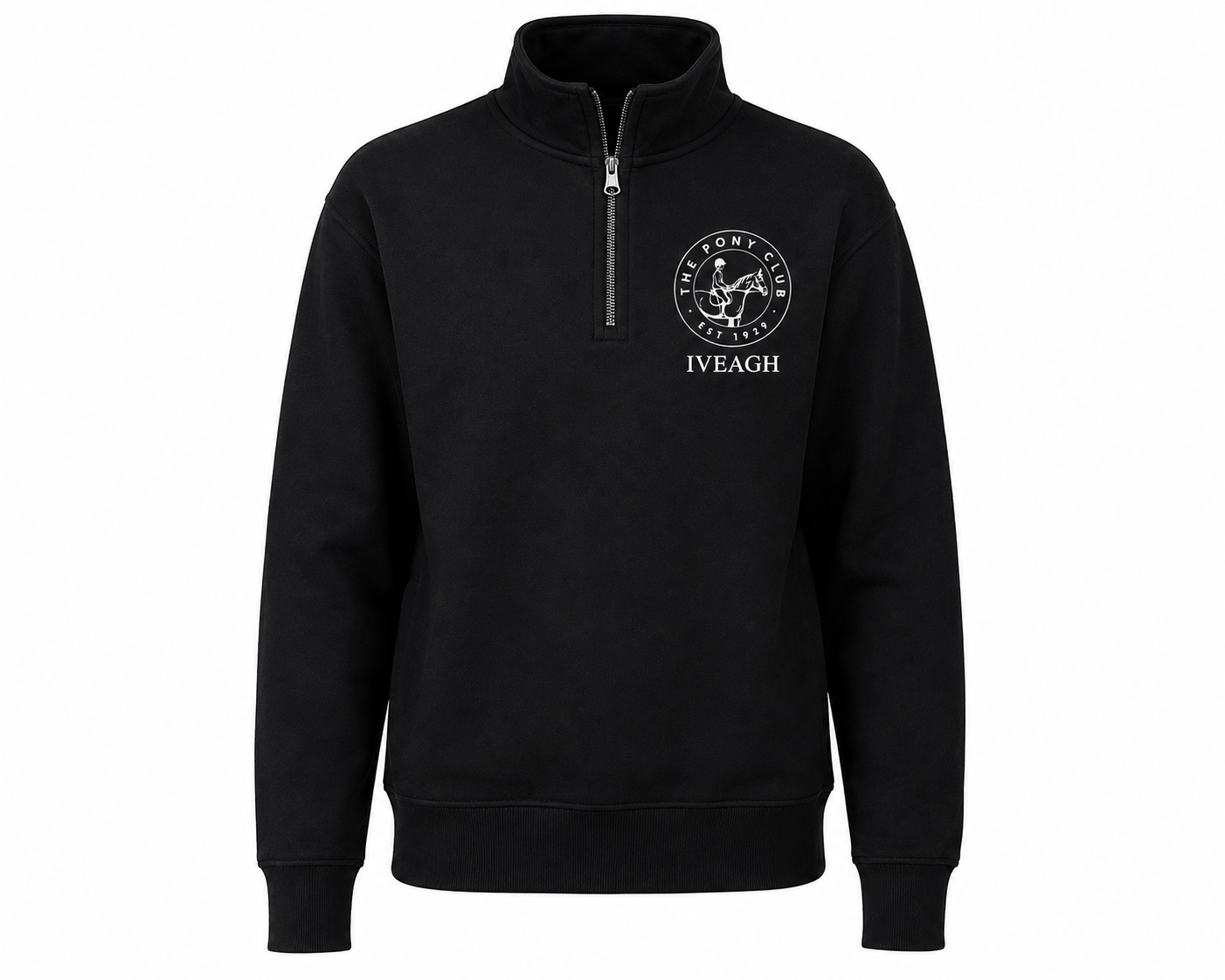 Cotton type 1/4 zip