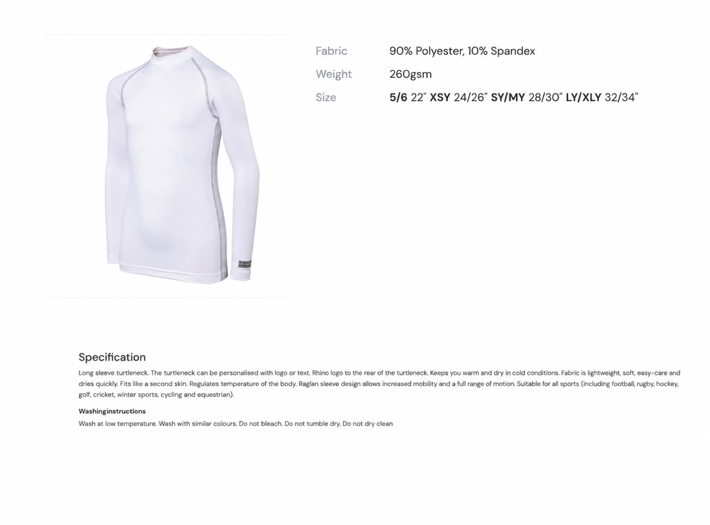 White base layers