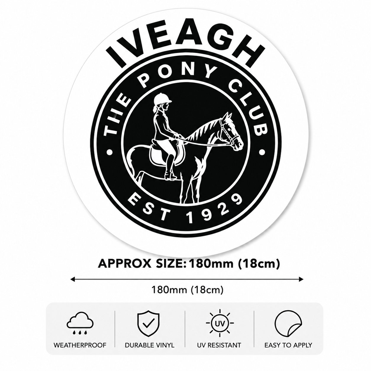 Iveagh Logo Sticker