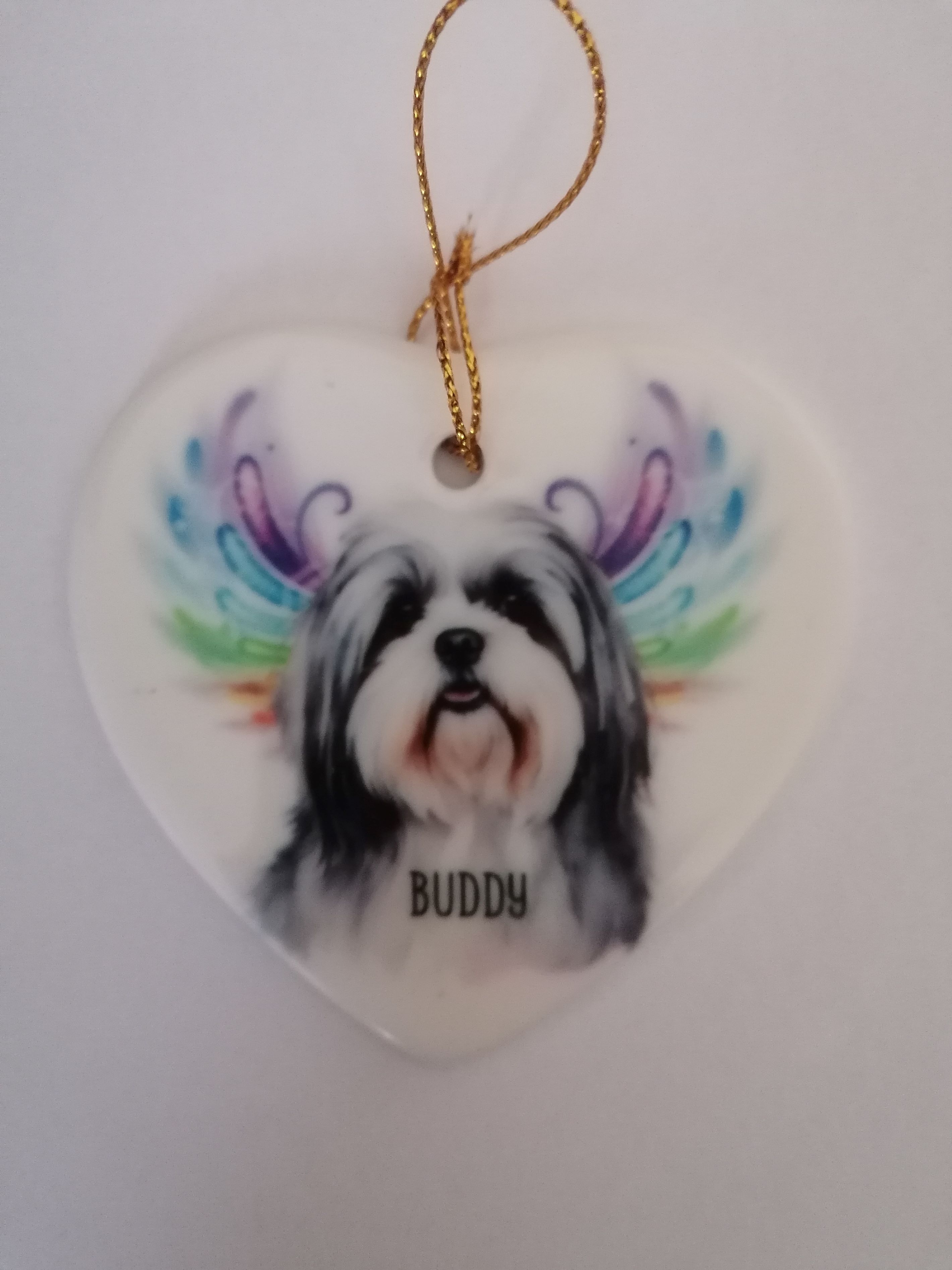 Ceramic Personalised Christmas Decoration