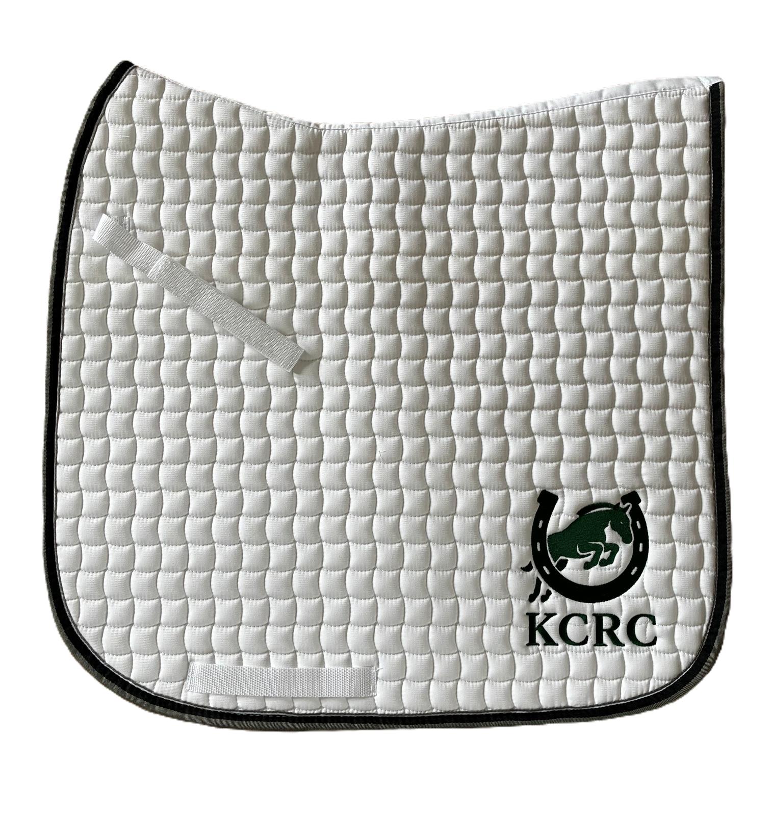 Saddle pad with logo